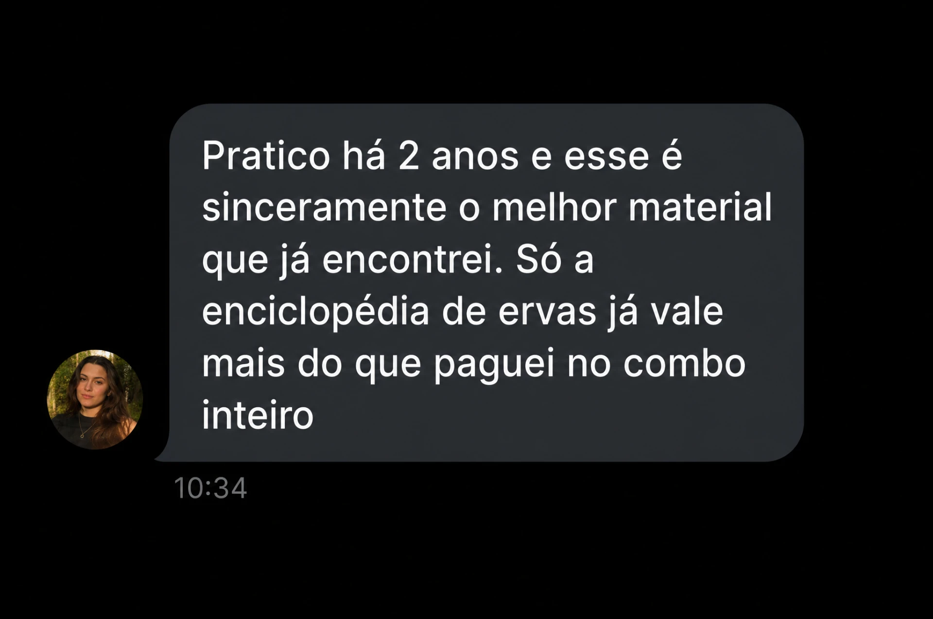 Print de conversa 2 sobre a coleção de grimórios