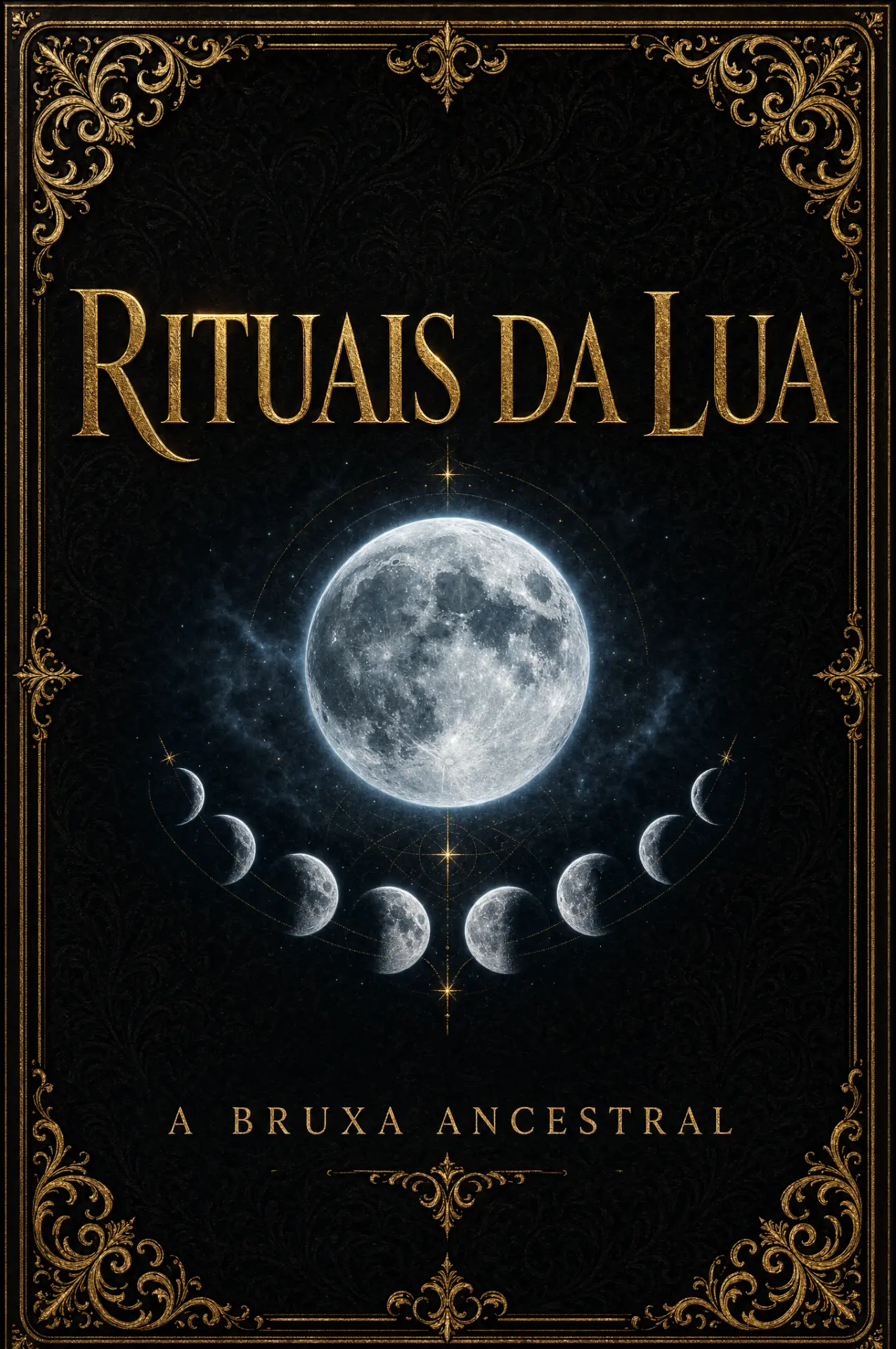 Capa do grimório Rituais da Lua e Magia Lunar